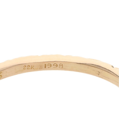 Chrome Hearts 22K Gold Scroll Band Bangle