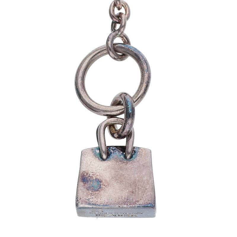 HERMES Amulette Birkin Sterling Silver Size ONE SIZE