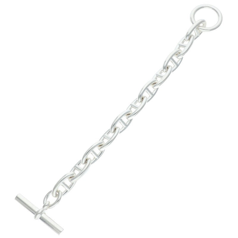 HERMES Chaine d'Ancre GM Silver Bracelet Size ONE SIZE