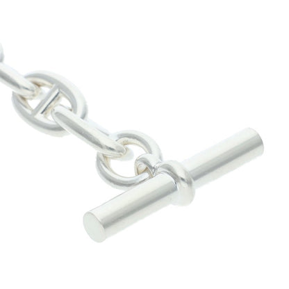 HERMES Chaine d'Ancre GM Silver Bracelet Size ONE SIZE