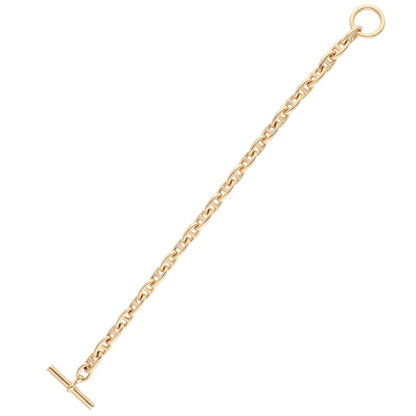 HERMES Chaine d'Ancre TPM 18K Yellow Gold Size ONE SIZE