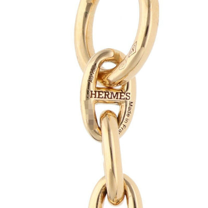 HERMES Chaine d'Ancre TPM 18K Yellow Gold Size ONE SIZE