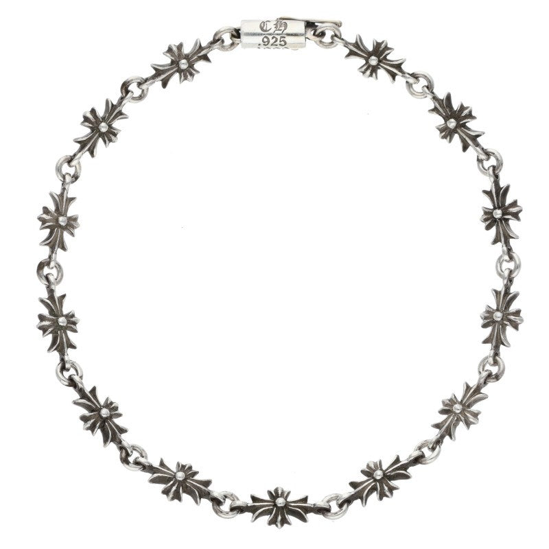 Chrome Hearts TNY E CH PLS Silver Bracelet Size 13LINK