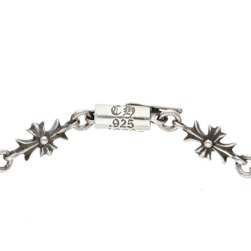 Chrome Hearts TNY E CH PLS Silver Bracelet Size 13LINK
