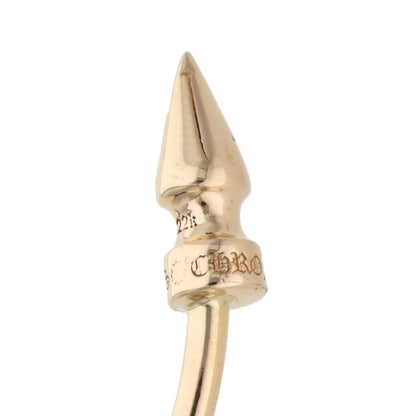Chrome Hearts 22k Spike Cuff Gold Bangle