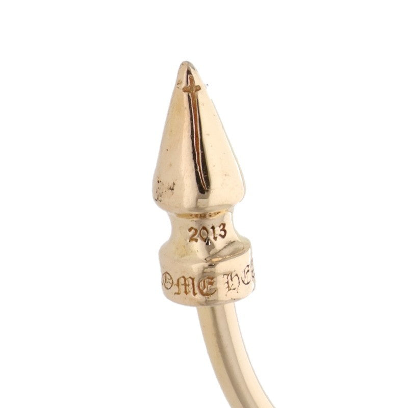 Chrome Hearts 22k Spike Cuff Gold Bangle
