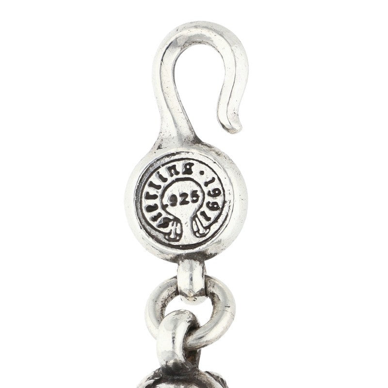 Chrome Hearts NO1 CROW BALL #2 Silver Bracelet Size ONE SIZE