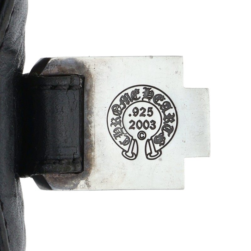 Chrome Hearts Wide Harness Clasp Leather Size ONE SIZE