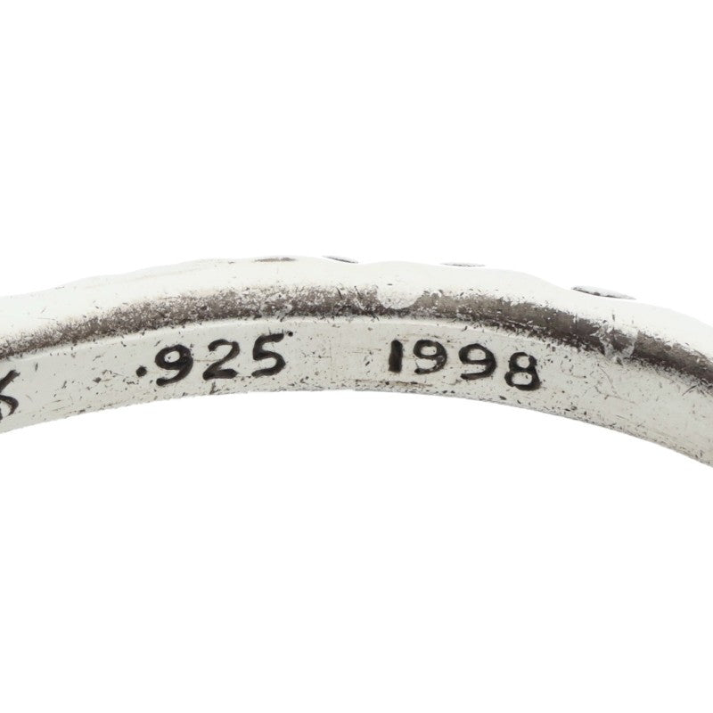 Chrome Hearts 925 Silver Scroll Band Bangle Belt Size ONE SIZE