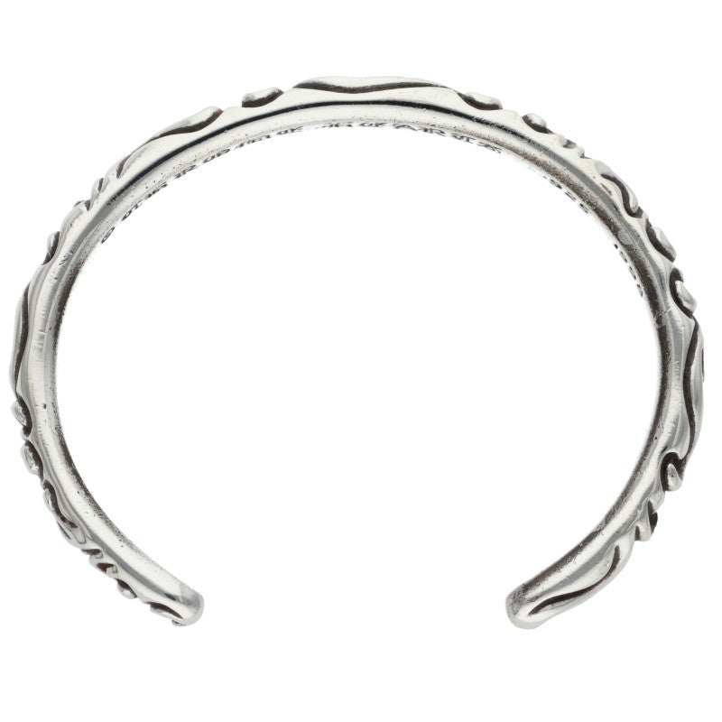 Chrome Hearts 925 Silver Scroll Band Bangle Belt Size ONE SIZE