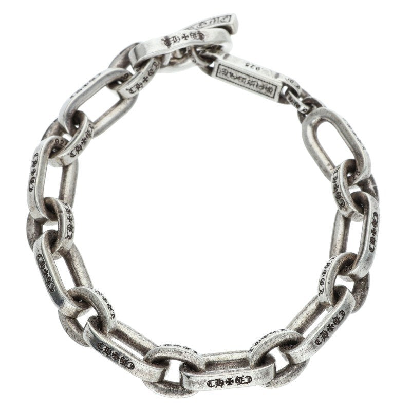 Chrome Hearts PAPER E CHAIN Silver Bracelet