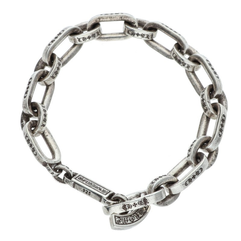 Chrome Hearts PAPER E CHAIN Silver Bracelet