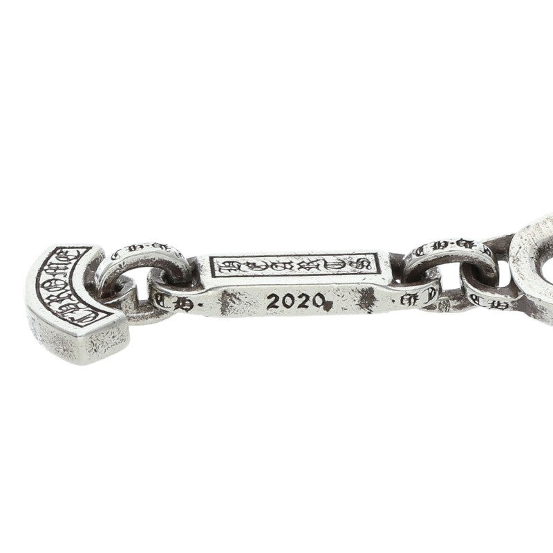 Chrome Hearts PAPER E CHAIN Silver Bracelet
