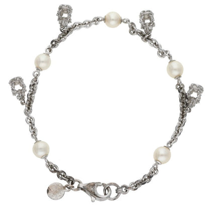 JustinDavis Pearl Crown Motif Bracelet Size ONE SIZE