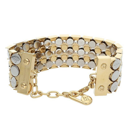 Louis Vuitton Futura Monogram Chain Bracelet (Silver 91.74g)