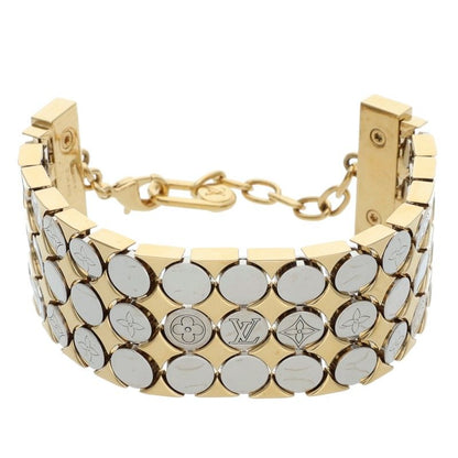Louis Vuitton Logo Bangle Gold x Silver (Silver 92.73g)