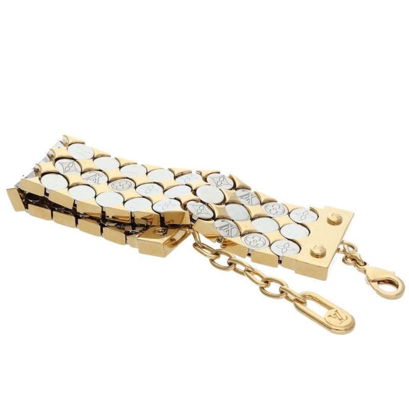 Louis Vuitton Logo Bangle Gold x Silver (Silver 92.73g)