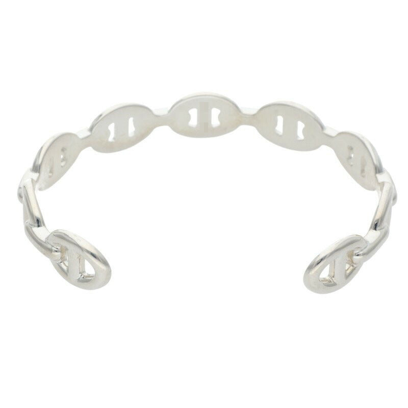 HERMES Chaine d'Ancre MM Enchainee Silver Size ONE SIZE