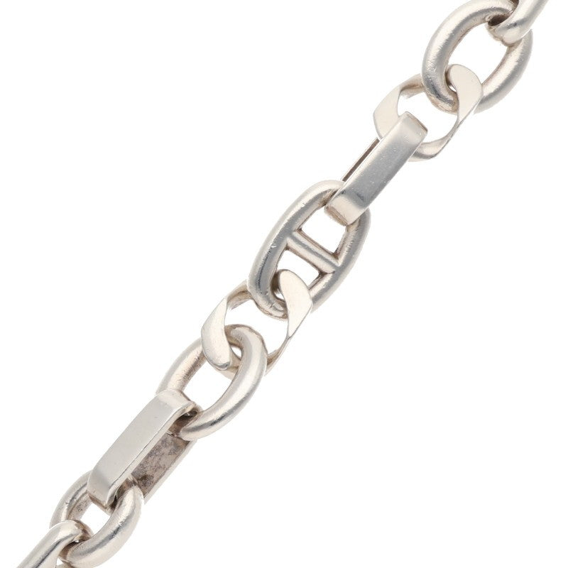 HERMES Alea GM Sterling Silver Bracelet Size ONE SIZE