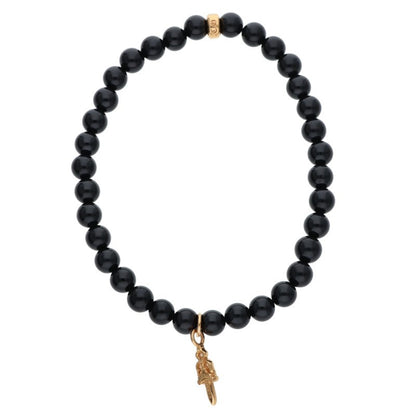 Chrome Hearts 22K 6mm Stack Dagger Bead