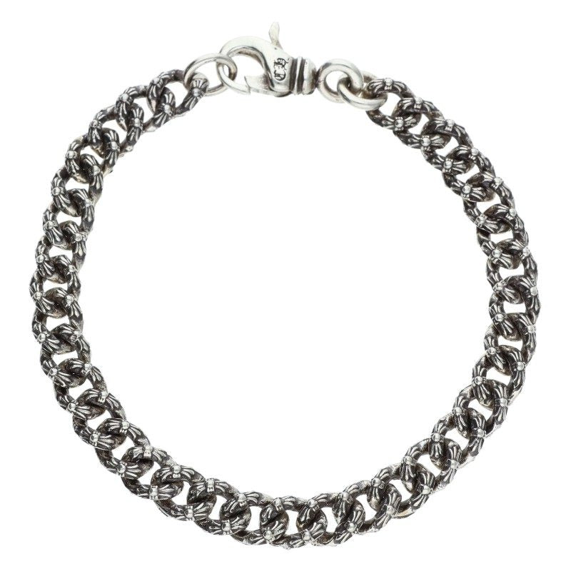 Chrome Hearts XTRA FNCY MINI Silver Bracelet Size ONE SIZE