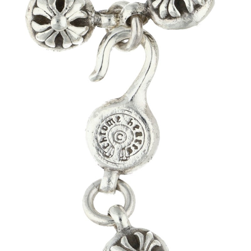Chrome Hearts #2 Cross Ball Silver Bracelet Size ONE SIZE