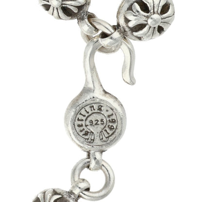 Chrome Hearts #2 Cross Ball Silver Bracelet Size ONE SIZE