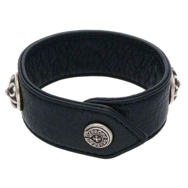 Chrome Hearts ODDBALL LTHR Leather Bracelet Size ONE SIZE