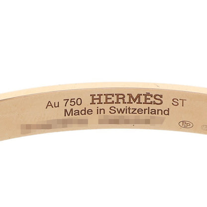 HERMES Collier de Chien K18PG Diamond Bracelet Size ONE SIZE