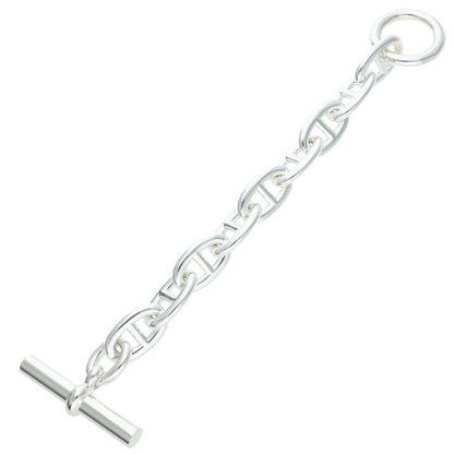 HERMES Chaine d'Ancre TGM Silver Bracelet Size ONE SIZE
