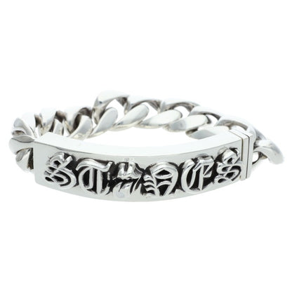 Chrome Hearts Lip & Tongue Silver Bracelet