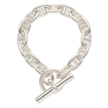 HERMES Chaine d'Ancre MM Silver Bracelet Size ONE SIZE