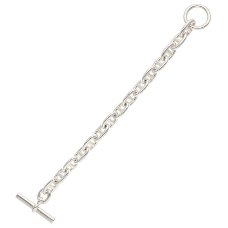 HERMES Chaine d'Ancre MM Silver Bracelet Size ONE SIZE