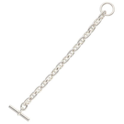 HERMES Chaine d'Ancre MM Silver Bracelet Size ONE SIZE