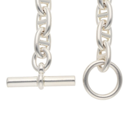 HERMES Chaine d'Ancre MM Silver Bracelet Size ONE SIZE