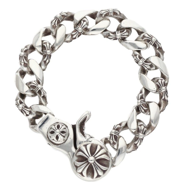 Chrome Hearts FNCY CHN LNK Old Silver Link Size ONE SIZE