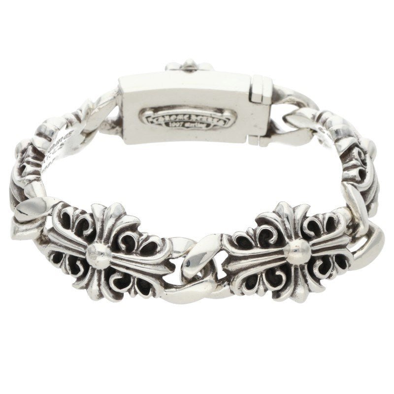 Chrome Hearts KEEPER LINK Silver Bracelet Size ONE SIZE