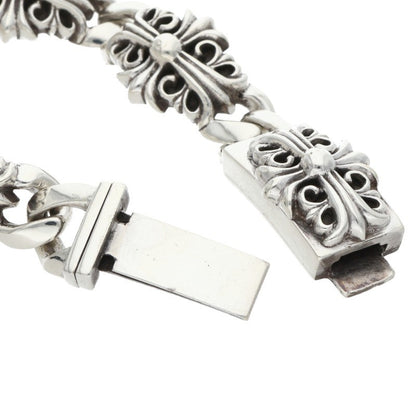 Chrome Hearts KEEPER LINK Silver Bracelet Size ONE SIZE