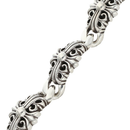 Chrome Hearts KEEPER LINK Silver Bracelet Size ONE SIZE