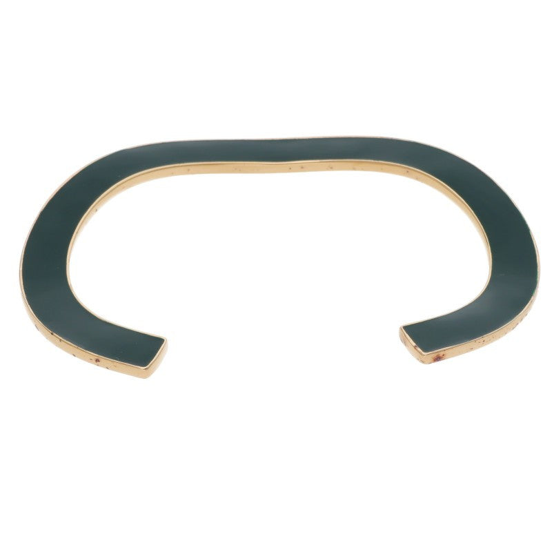 Bottega Veneta Wave Metal Bangle Sterling