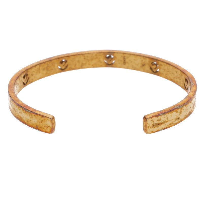 FENDI F Logo Rhinestone Bangle Size ONE SIZE