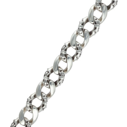 Chrome Hearts Fancy Link Clip Silver Bracelet Size ONE SIZE