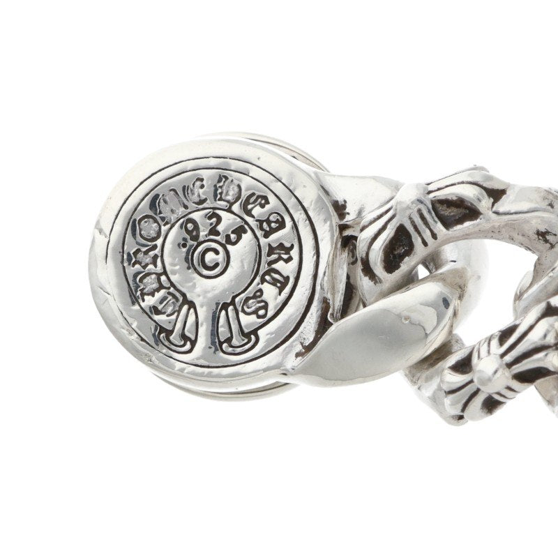 Chrome Hearts FNCY CHN LNK Silver Bracelet