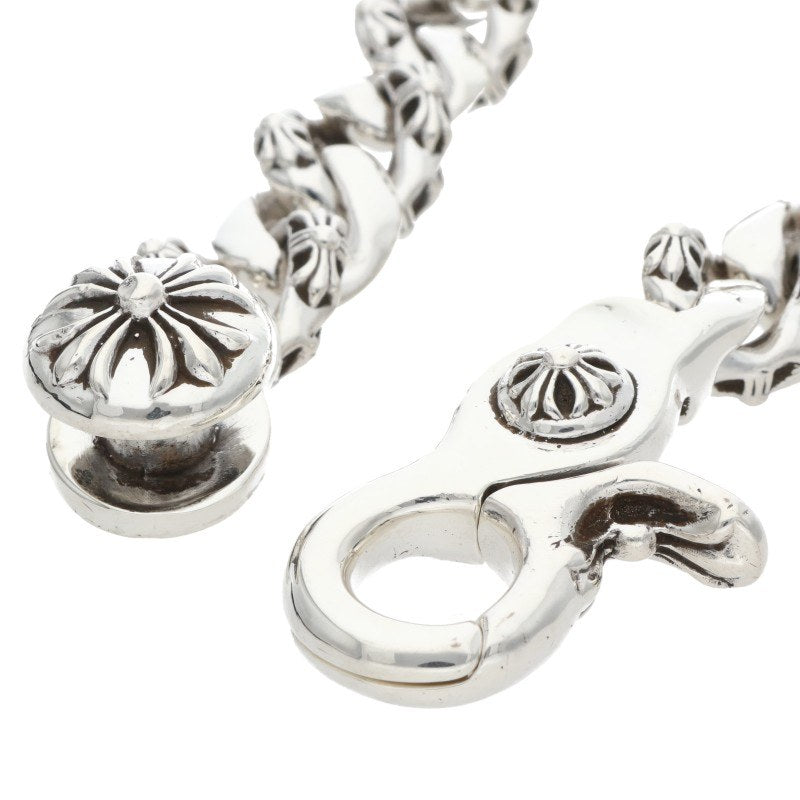 Chrome Hearts FNCY CHN LNK Silver Bracelet