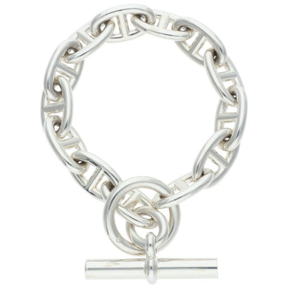 HERMES Chaine d'Ancre GM Silver Bracelet Size ONE SIZE