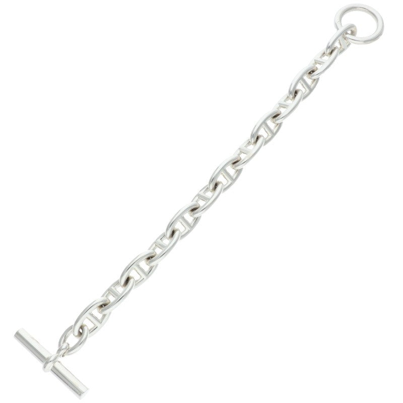 HERMES Chaine d'Ancre GM Silver Bracelet Size ONE SIZE