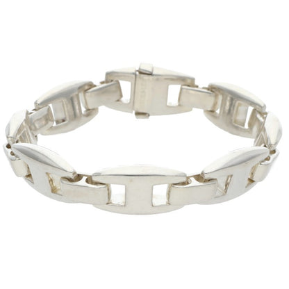 HERMES Cassiopee Silver Bracelet Size ONE SIZE