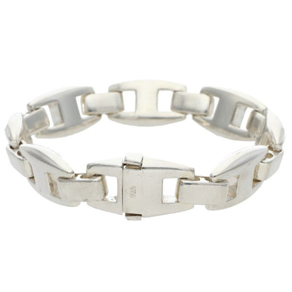 HERMES Cassiopee Silver Bracelet Size ONE SIZE