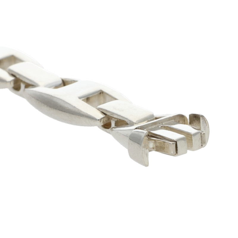 HERMES Cassiopee Silver Bracelet Size ONE SIZE