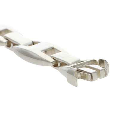 HERMES Cassiopee Silver Bracelet Size ONE SIZE